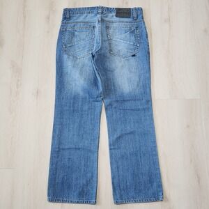 Vintage No Fear Jeans 32x30 Straight Wide Leg Loose Distressed Y2K 90s Fit 32x28